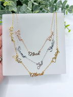 *Custom Multi-Name Necklace*