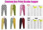 Custom Print Joggers