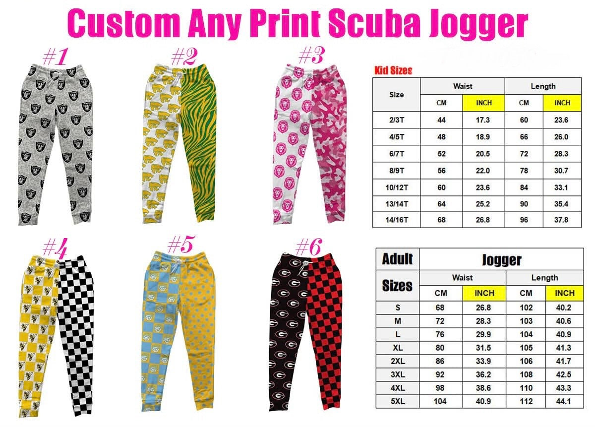 Custom Print Joggers