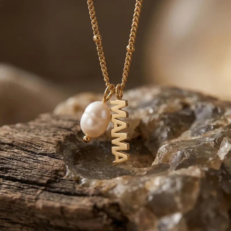 Preorder: Mama Pearl Necklace