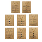 RTS: Natural Stone Healing Pendant Necklace