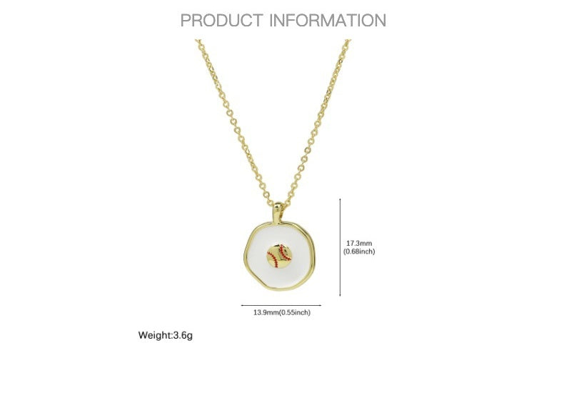 PREORDER: Color Pop Sports Charm Necklace