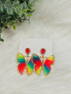 *RTS* Spring Butterfly Drop Studs