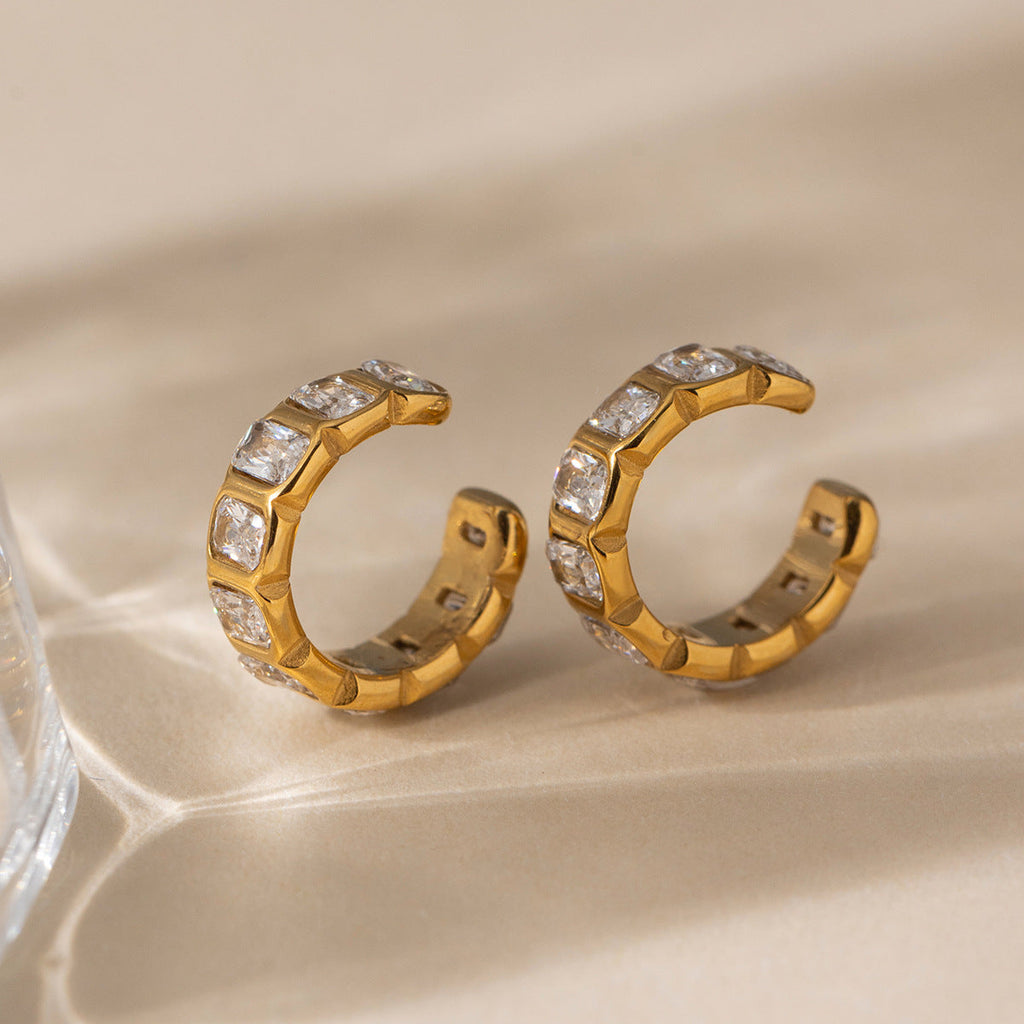 Preorder: Golden Glow Ear Huggies