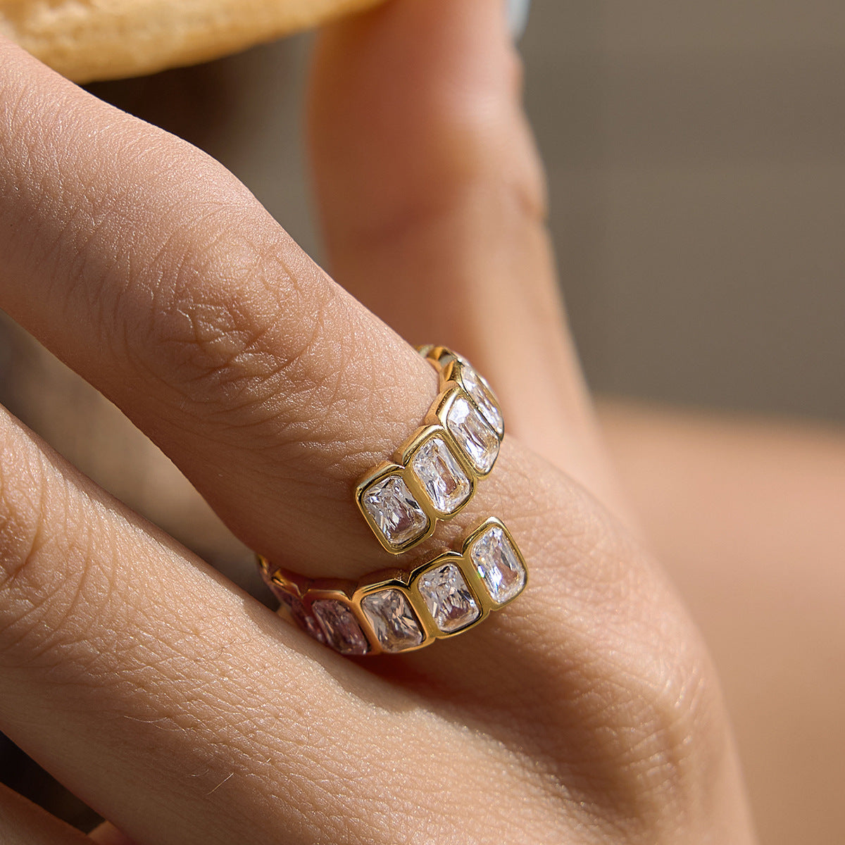 Preorder: Golden Glow Wrap Ring