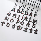 RERUN: Baseball Initial Pendant Necklace