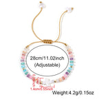 Pastel Cross Bracelet