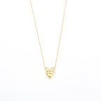 Bow and Heart Necklace