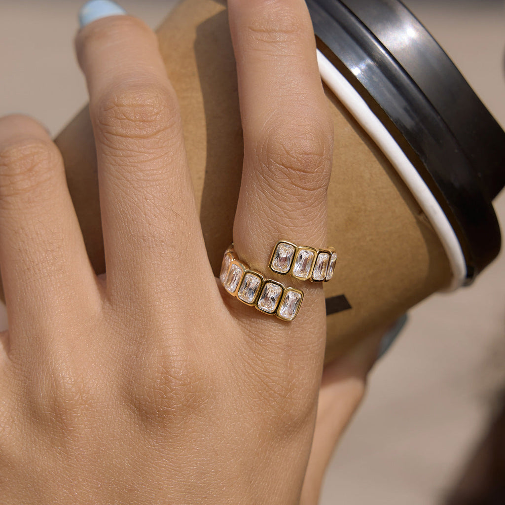 Preorder: Golden Glow Wrap Ring