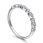 Sterling Silver Accent Ring- SILVER SIZE 5
