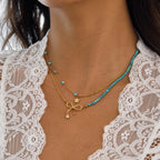 Preorder: Golden Bloom Bow Layered Necklace
