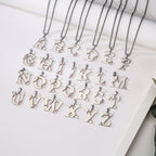 RERUN: Baseball Initial Pendant Necklace