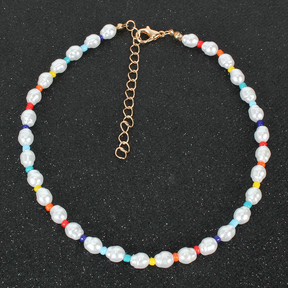 Preorder: Pearl Pop Rainbow Beaded Necklace