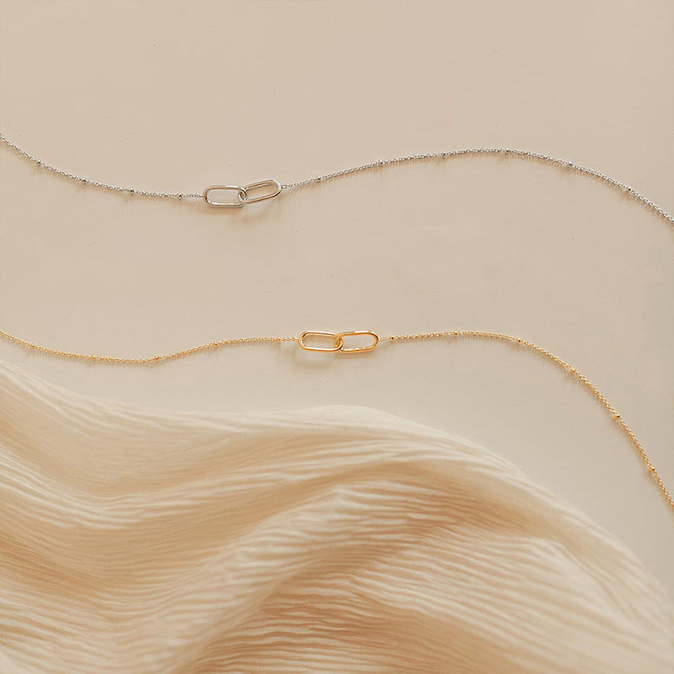 Chain Link Pendant Necklace