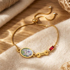 Preorder: Custom Pet Photo & Name Birthstone Bracelet