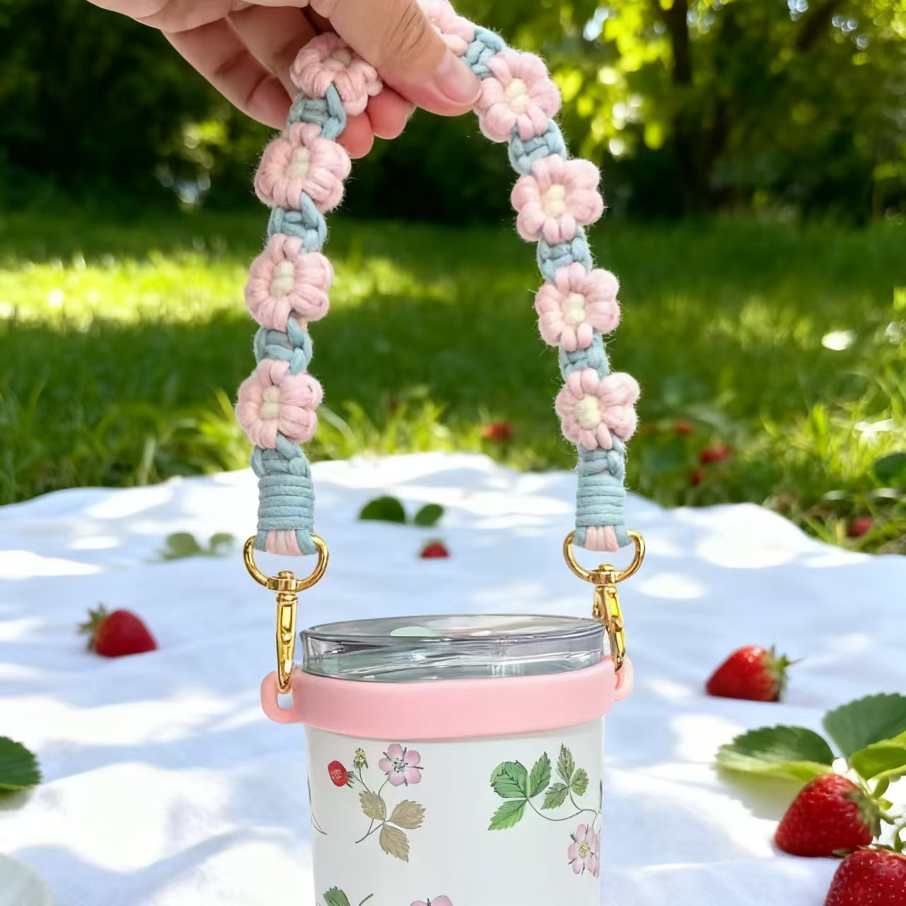 Preorder: Bloom Babe Tumbler Charm Handle