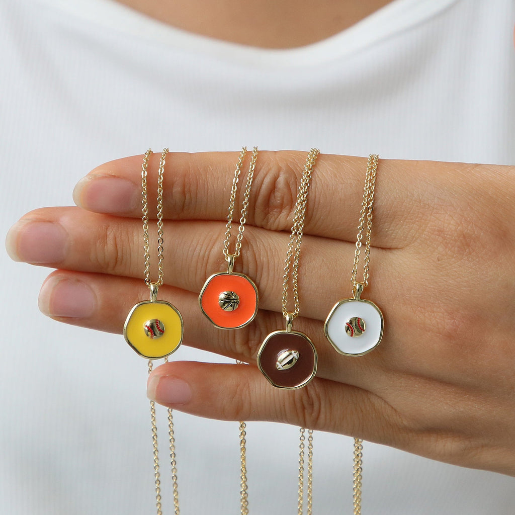 PREORDER: Color Pop Sports Charm Necklace