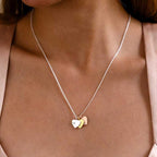 Preorder: Custom Engraved Heart Charm Necklace
