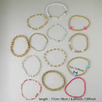 Cotton Candy Charm Bracelet Stack