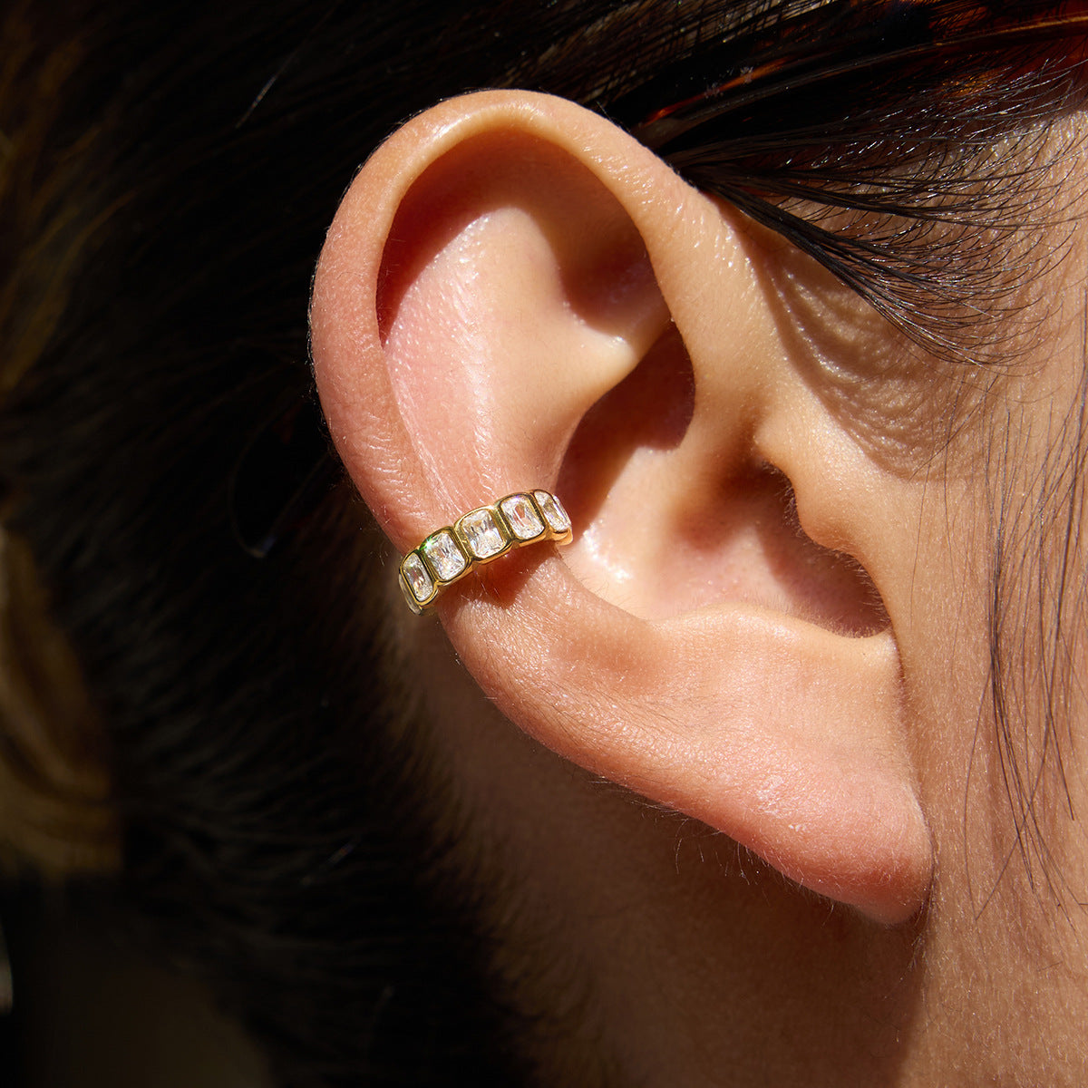 Preorder: Golden Glow Ear Huggies
