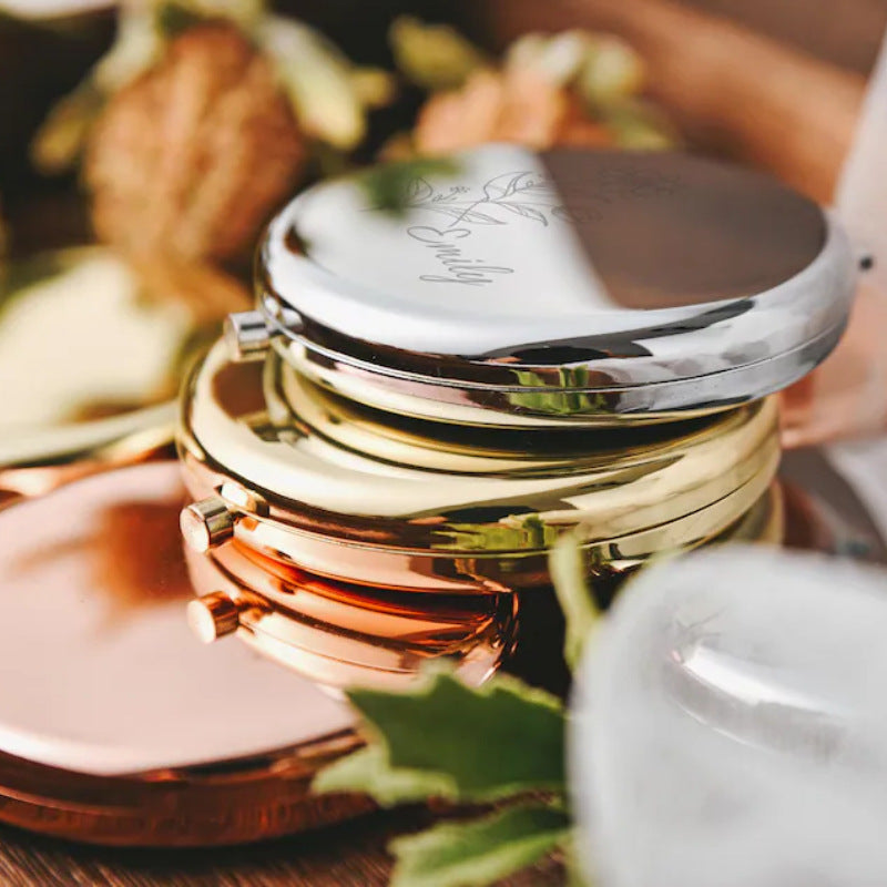 PREORDER: Personalized Engraved Compact Mirror