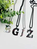 RERUN: Baseball Initial Pendant Necklace