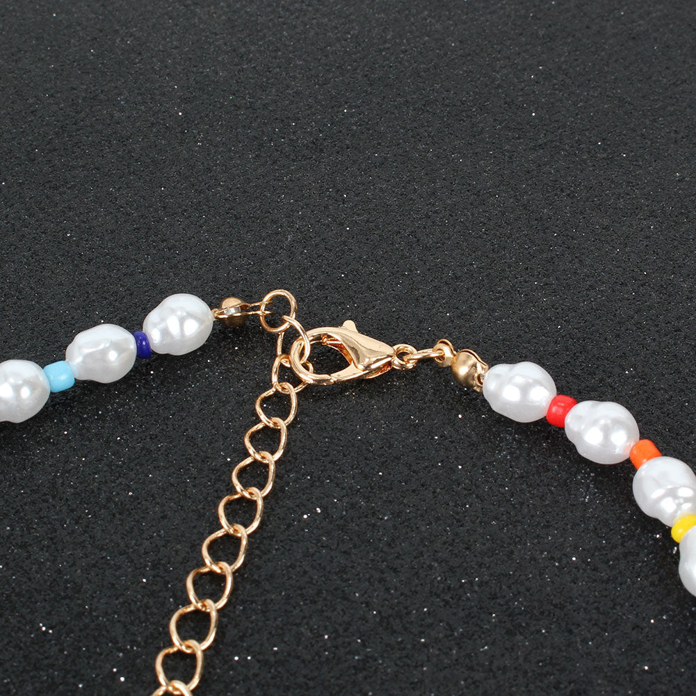 Preorder: Pearl Pop Rainbow Beaded Necklace