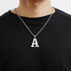 RERUN: Baseball Initial Pendant Necklace