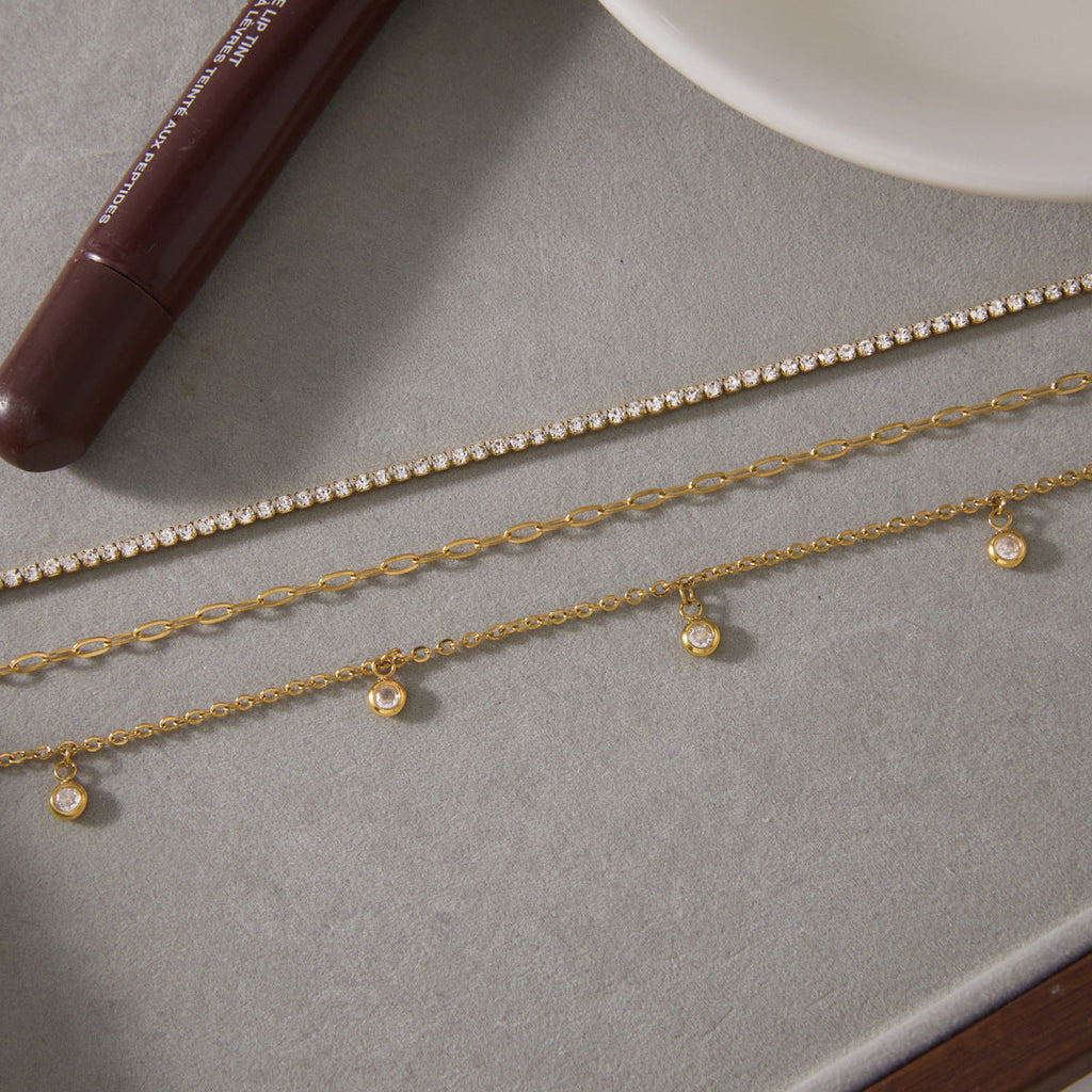 Preorder: Luxe Layered Crystal Necklace