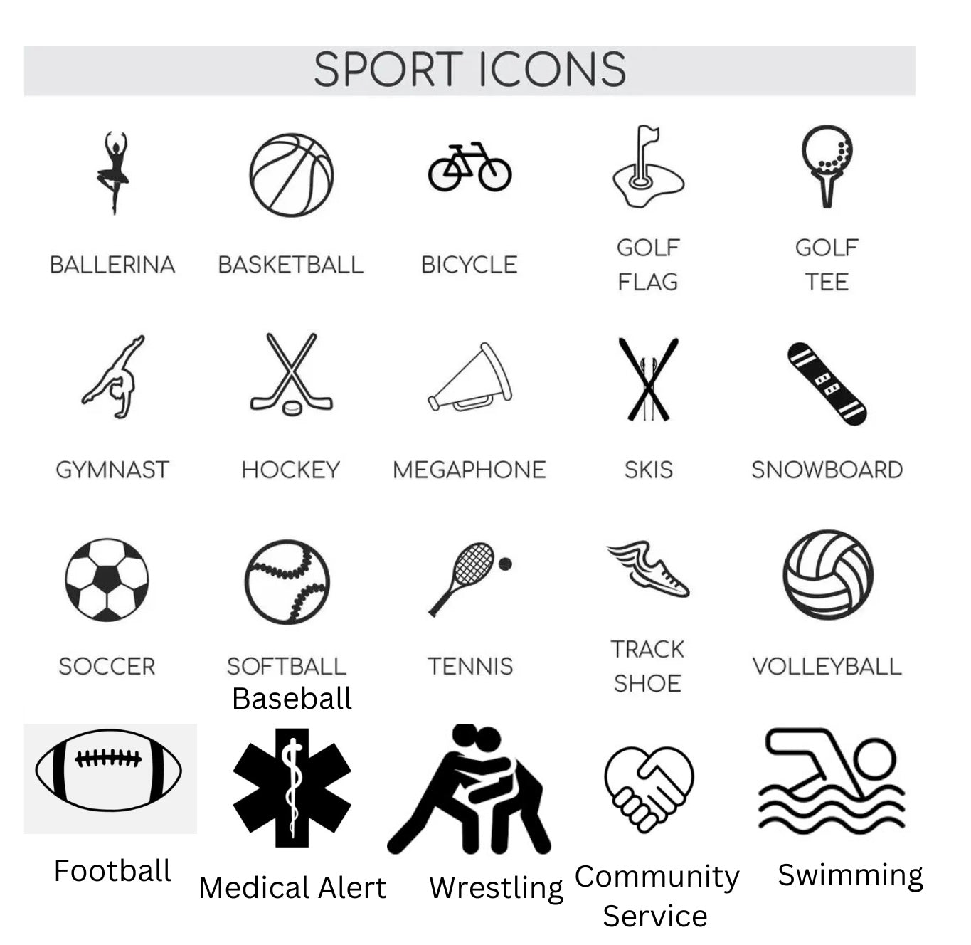 RERUN: Custom Sports Pendant Necklace