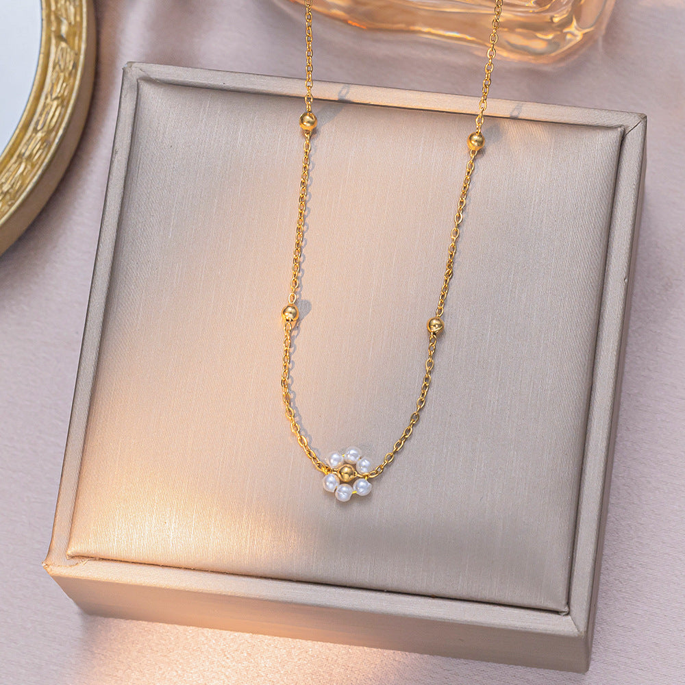 Preorder: Pearl Blossom Jewelry Set