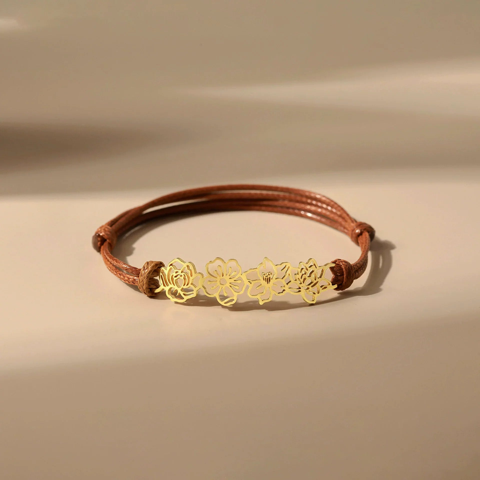Preorder: Birth Flower Wrap Bracelet