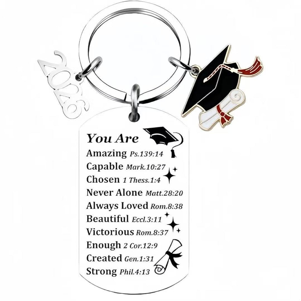 PREORDER: Inspirational Graduation Keychain