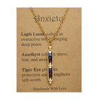 RTS: Natural Stone Healing Pendant Necklace
