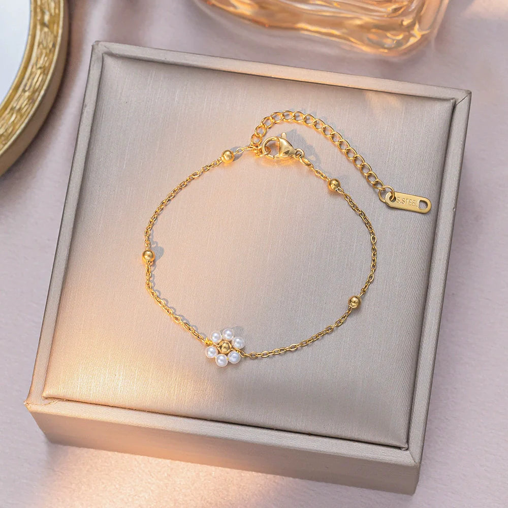 Preorder: Pearl Blossom Jewelry Set