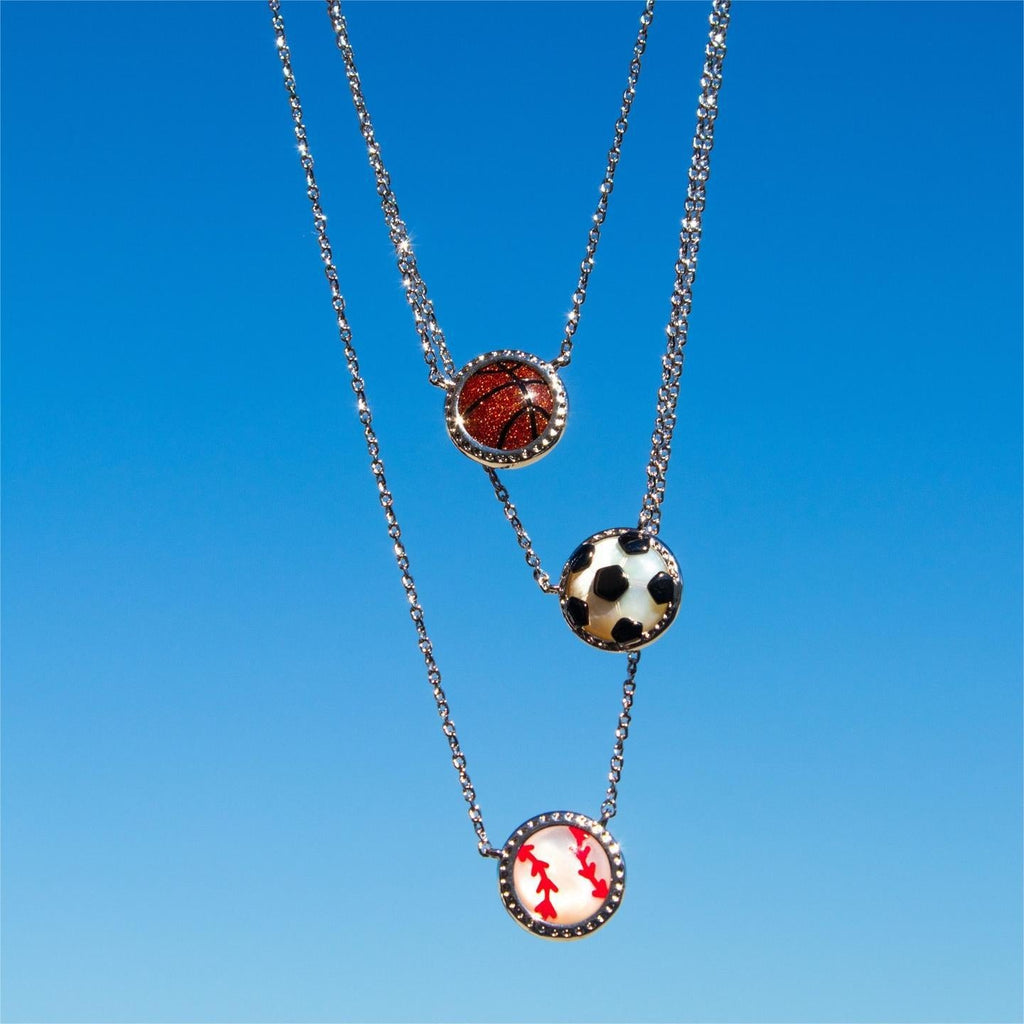 PREORDER: Dainty Sports Ball Necklace Collection