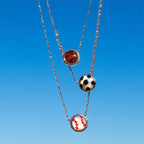 PREORDER: Dainty Sports Ball Necklace Collection