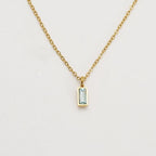 PREORDER: Minimalist Birthstone Necklace