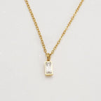 PREORDER: Minimalist Birthstone Necklace