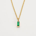 PREORDER: Minimalist Birthstone Necklace