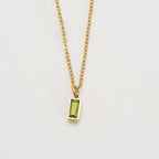 PREORDER: Minimalist Birthstone Necklace