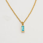 PREORDER: Minimalist Birthstone Necklace