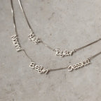 *Custom Multi-Name Necklace*