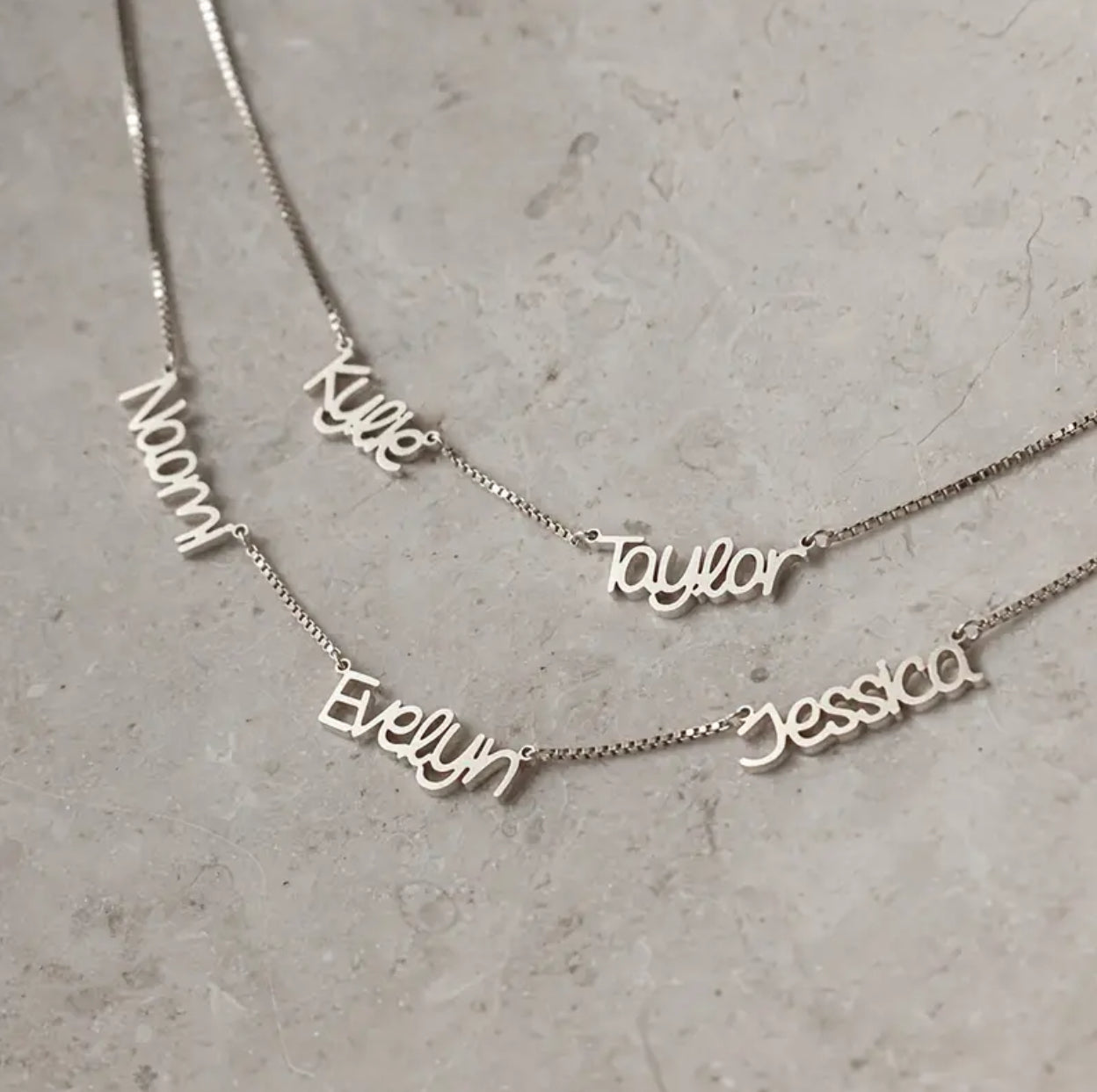 *Custom Multi-Name Necklace*