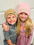 Preorder: Fully Customizable Embroidered Fall Beanies