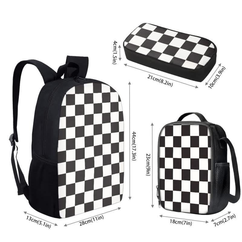 Book Bag, Lunch Pail, Pencil Case SET