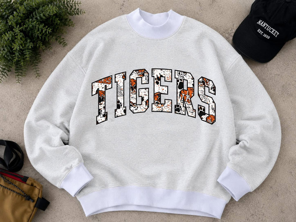 Reversible Varsity Mock Neck Sweater
