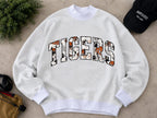 Reversible Varsity Mock Neck Sweater