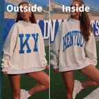 Reversible Varsity Mock Neck Sweater