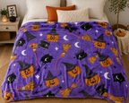 Custom Halloween Blanket